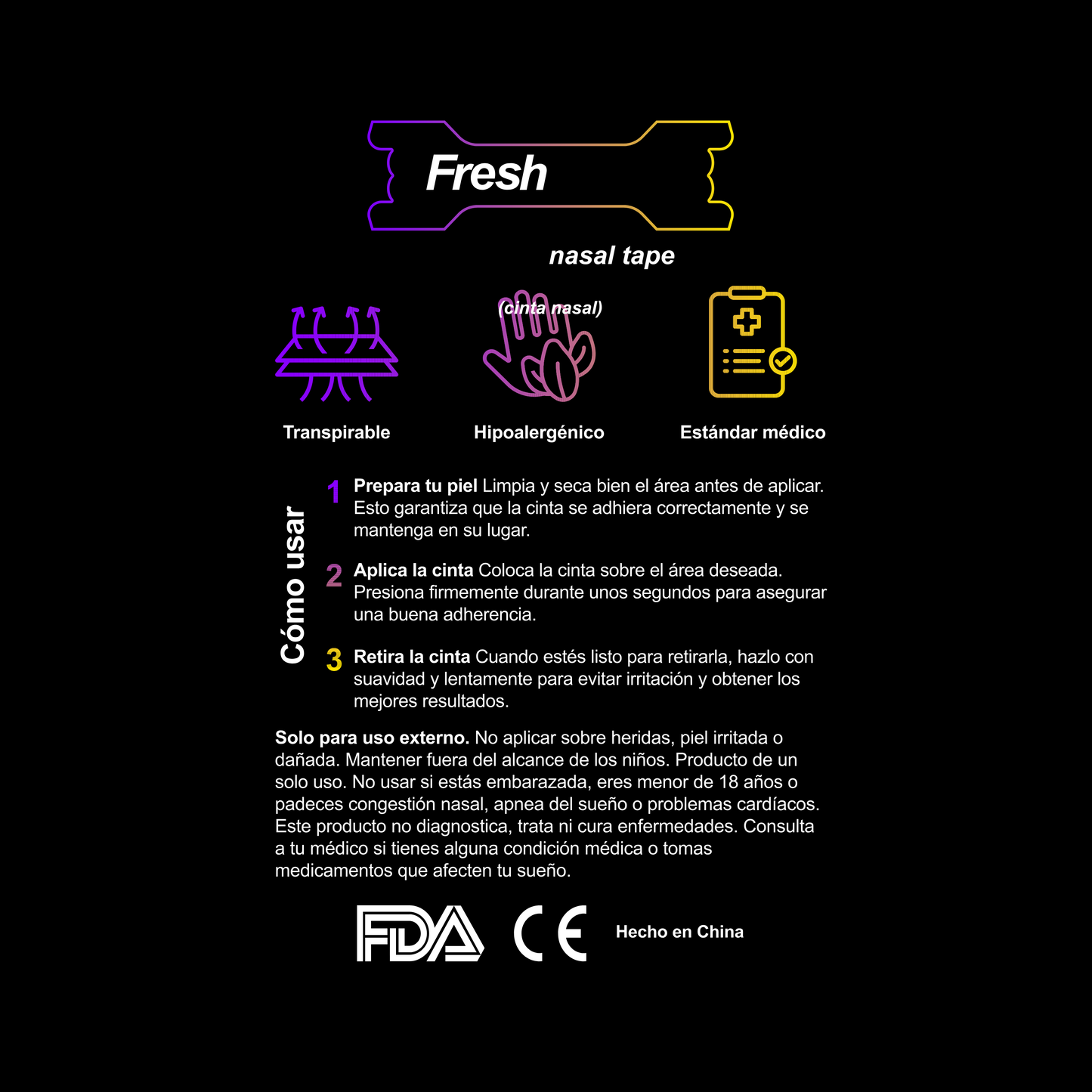 Fresh-Strip (Cinta Nasal)